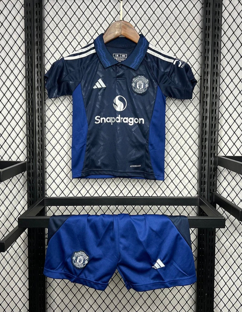 Kit Enfant Manchester United 2024-25 Extérieur