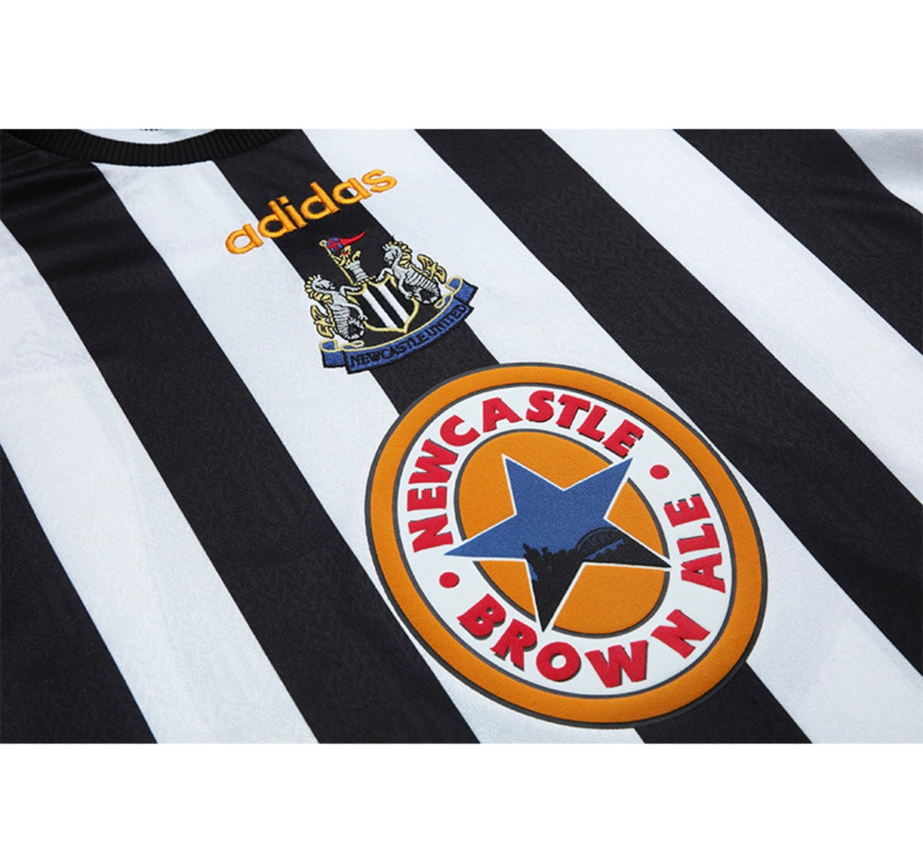 Maillot Rétro Newcastle 1997-98 Domicile Manches Longues
