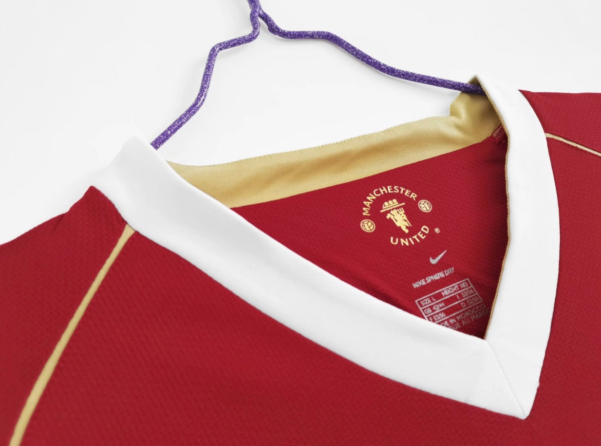Maillot Rétro Manchester United 2006-07 Domicile