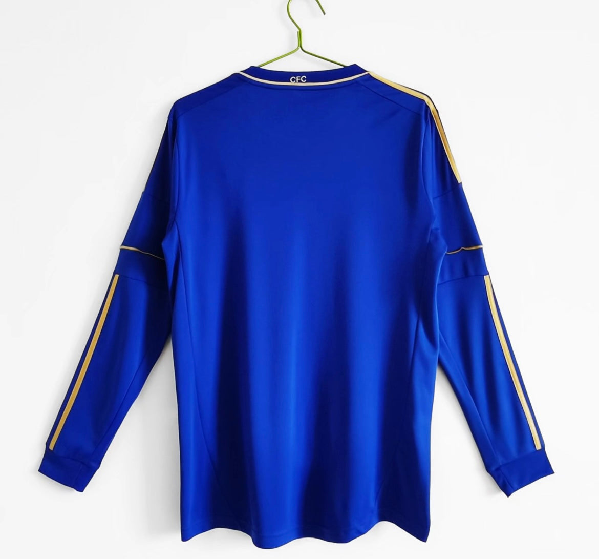 Maillot Rétro Chelsea 2012-13 Domicile Manches Longues