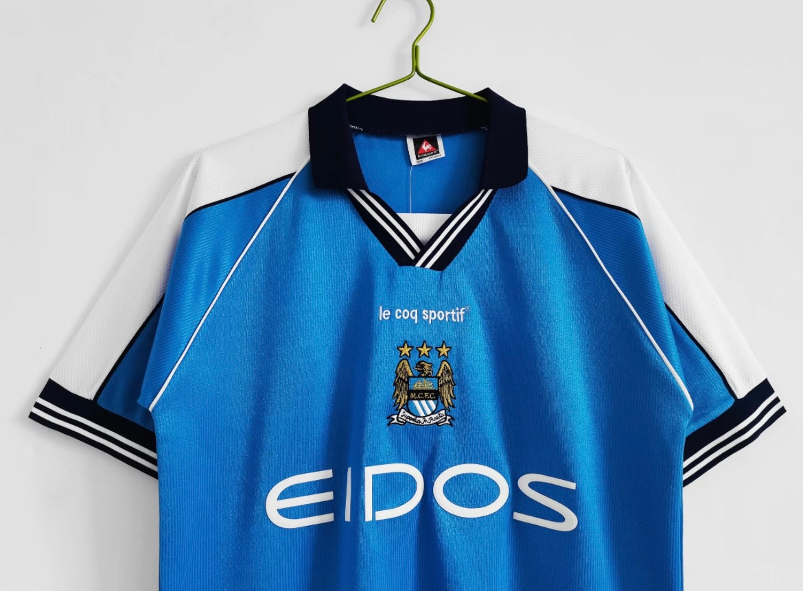 Maillot Rétro Manchester City 1999-00 Domicile