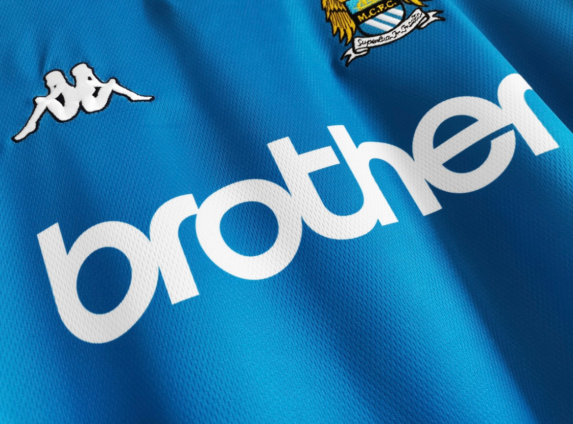 Maillot Rétro Manchester City 1997-98 Domicile