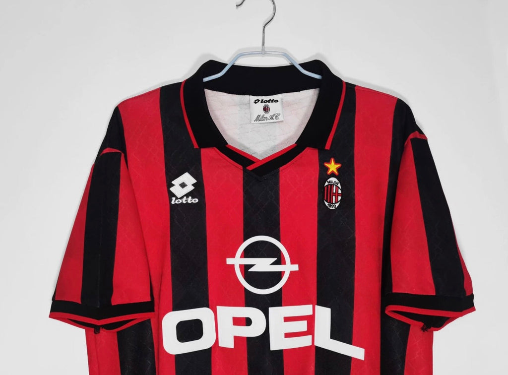 Maillot Rétro AC Milan 1995-96 Domicile