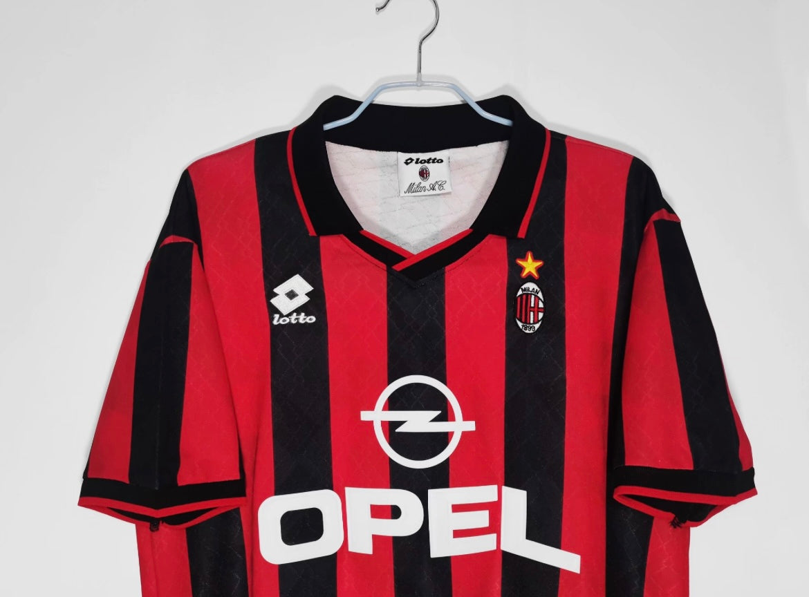 Maillot Rétro AC Milan 1995-96 Domicile