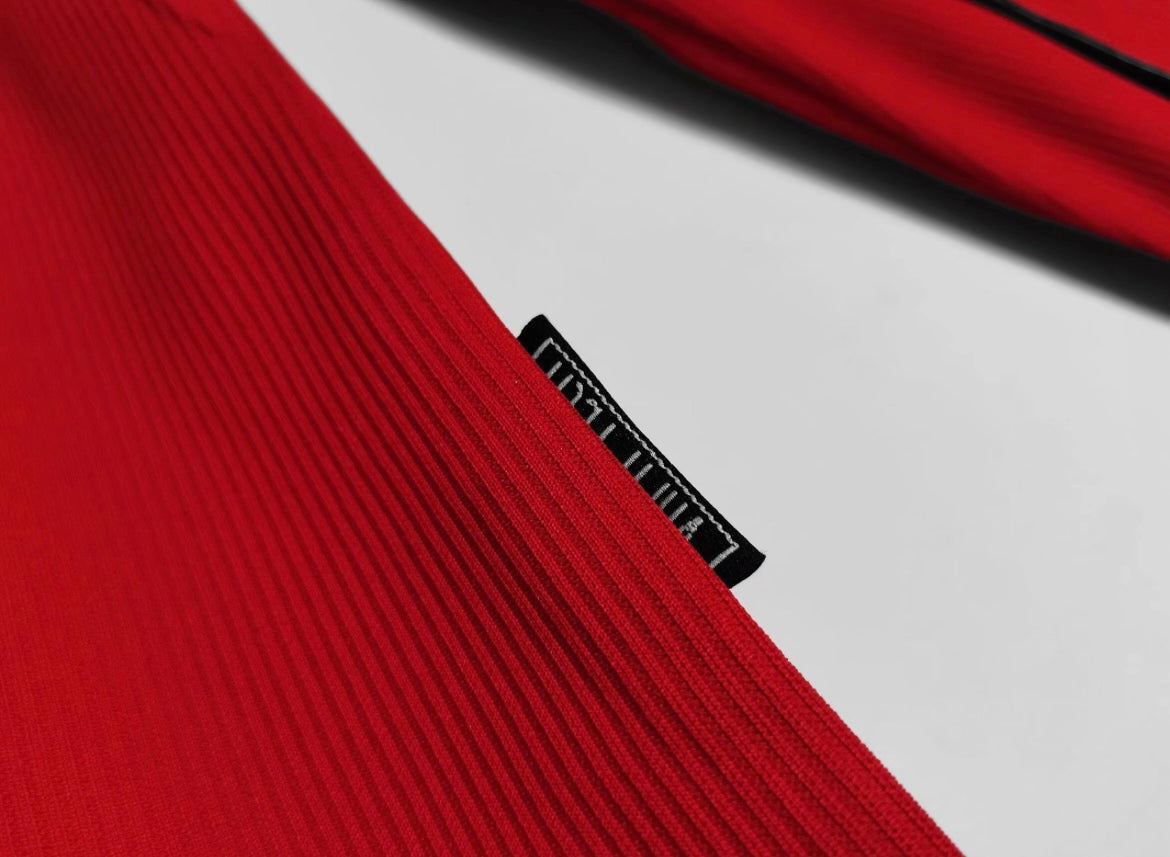 Maillot Rétro Manchester United 1998-99 Domicile Manches Longues