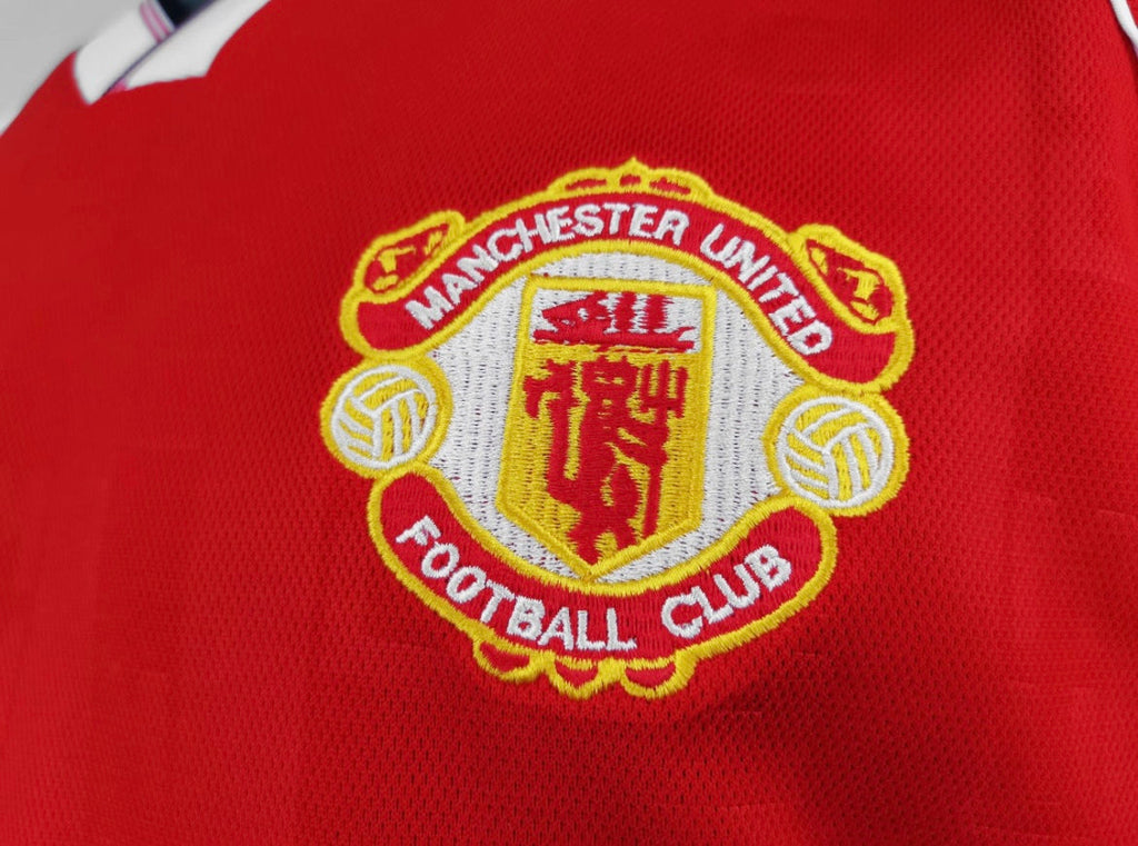Maillot Rétro Manchester United 1988-89 Domicile