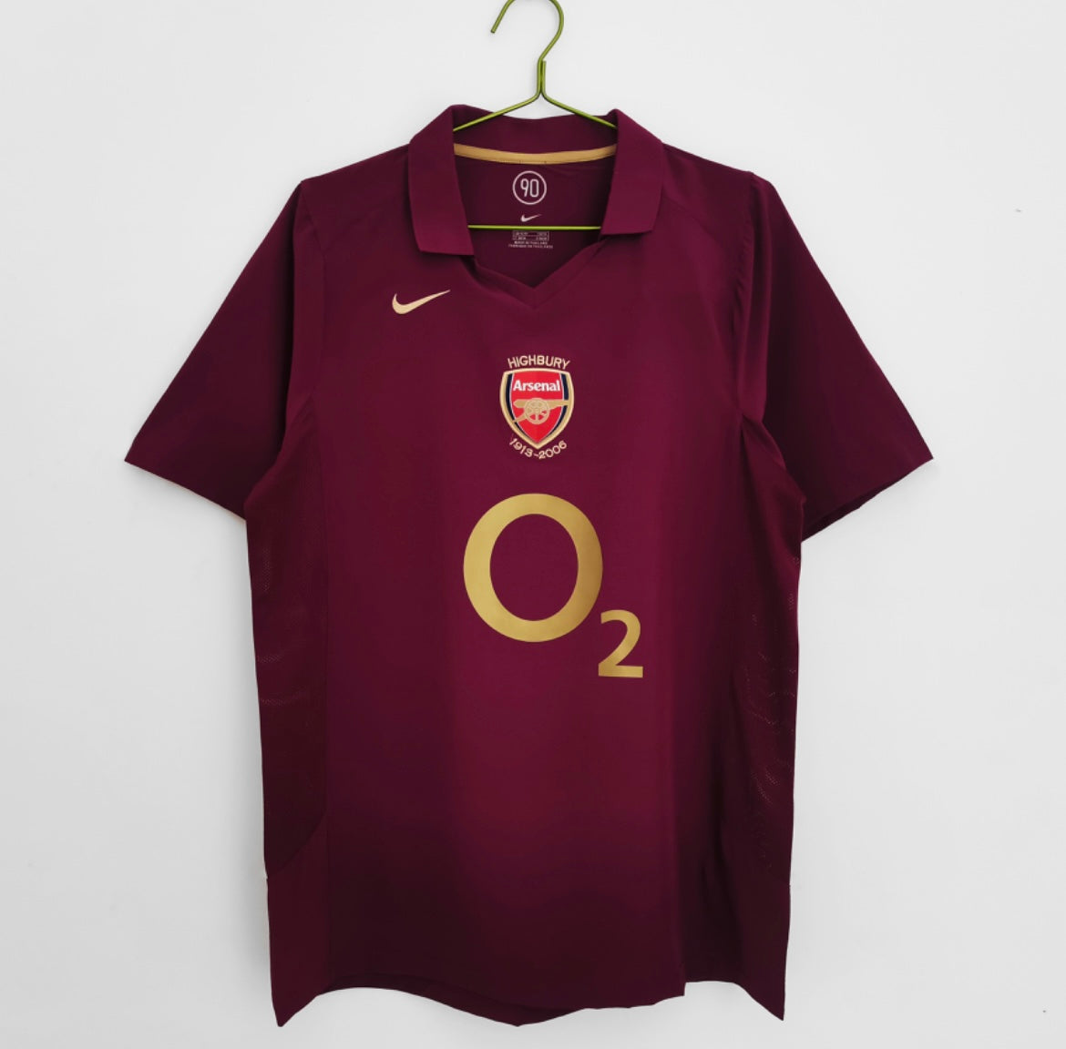 Maillot Rétro Arsenal 2005-06 Domicile