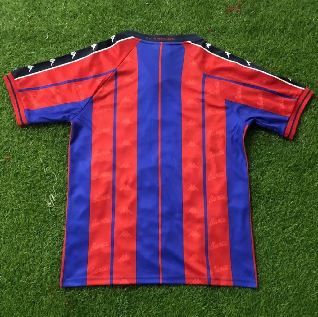 Maillot Rétro FC Barcelone 1997-98 Domicile