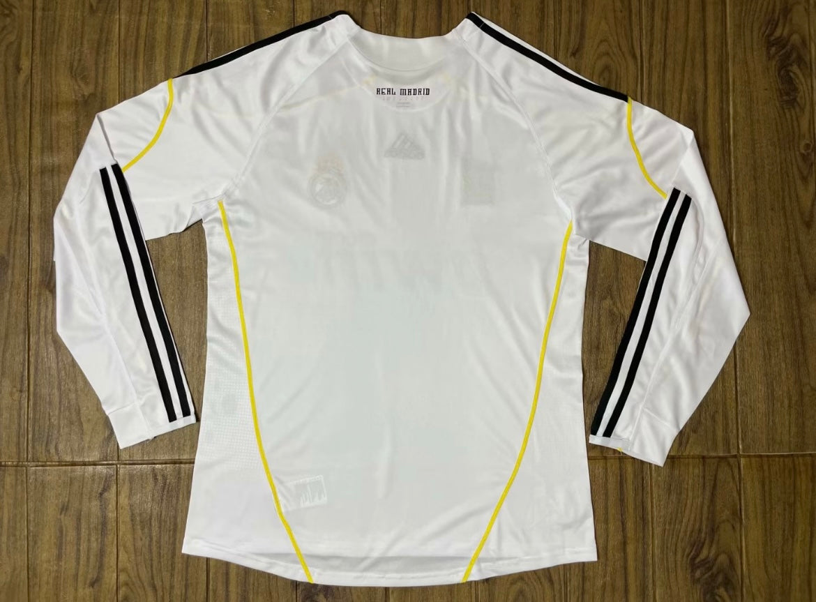 Maillot Rétro Real Madrid 2009-10 Domicile Manches Longues