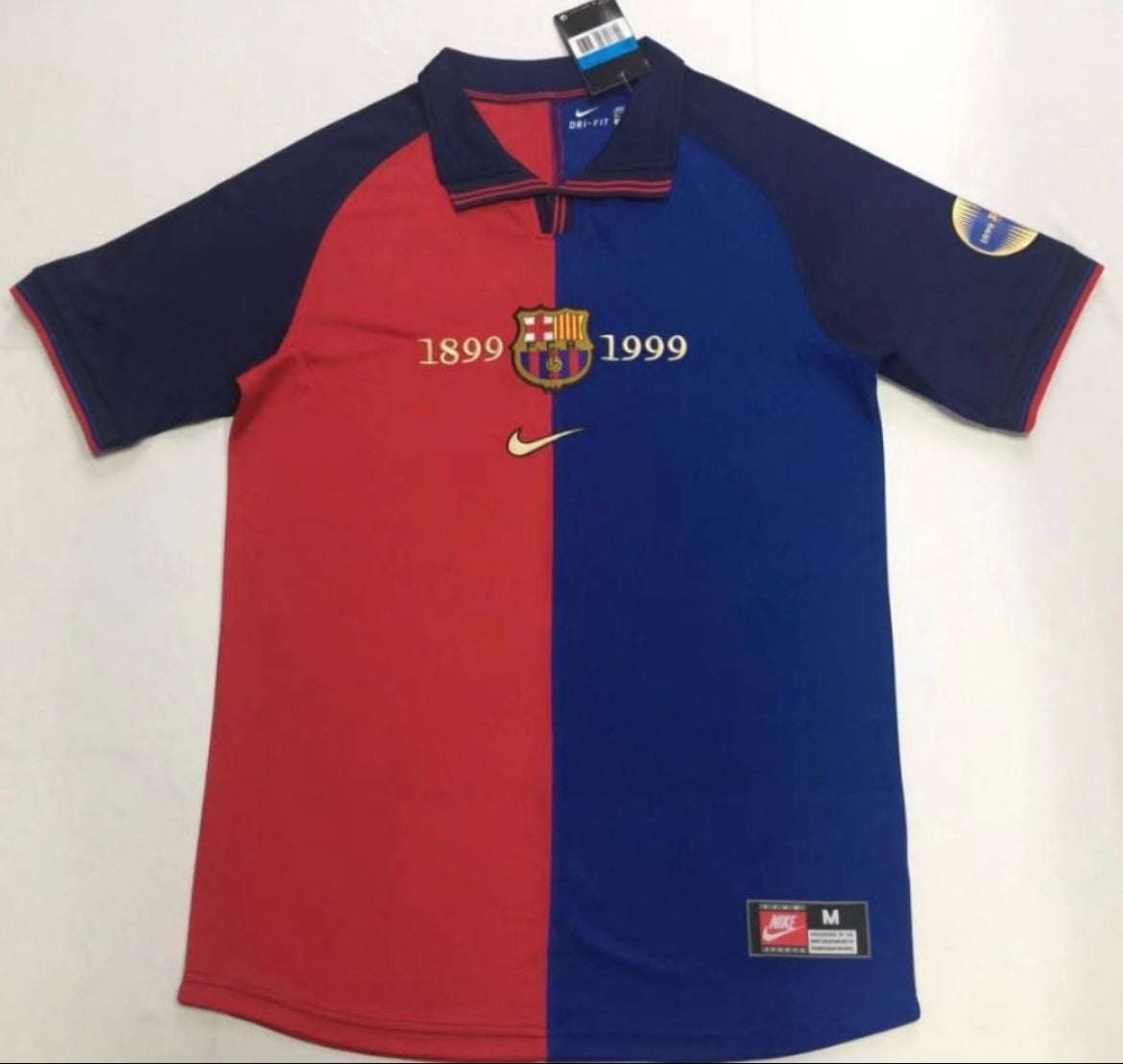 Maillot Rétro FC Barcelone 1999-00 Domicile