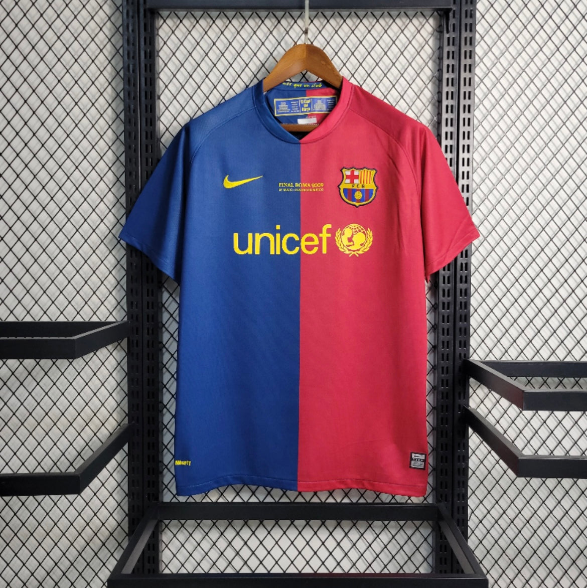 Maillot Rétro FC Barcelone 2008-09 Domicile