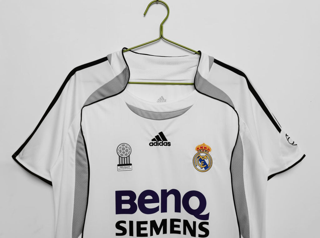 Maillot Rétro Real Madrid 2006-07 Domicile