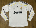 Maillot Rétro Real Madrid 2009-10 Domicile Manches Longues