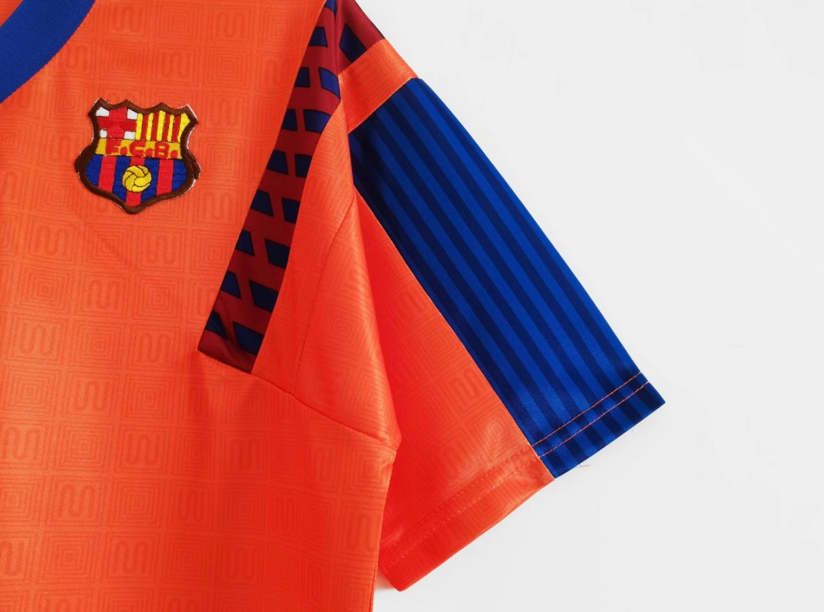 Maillot Rétro FC Barcelone 1991-92 Extérieur