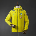 Veste Imperméable Brésil – Jaune | GoalKits