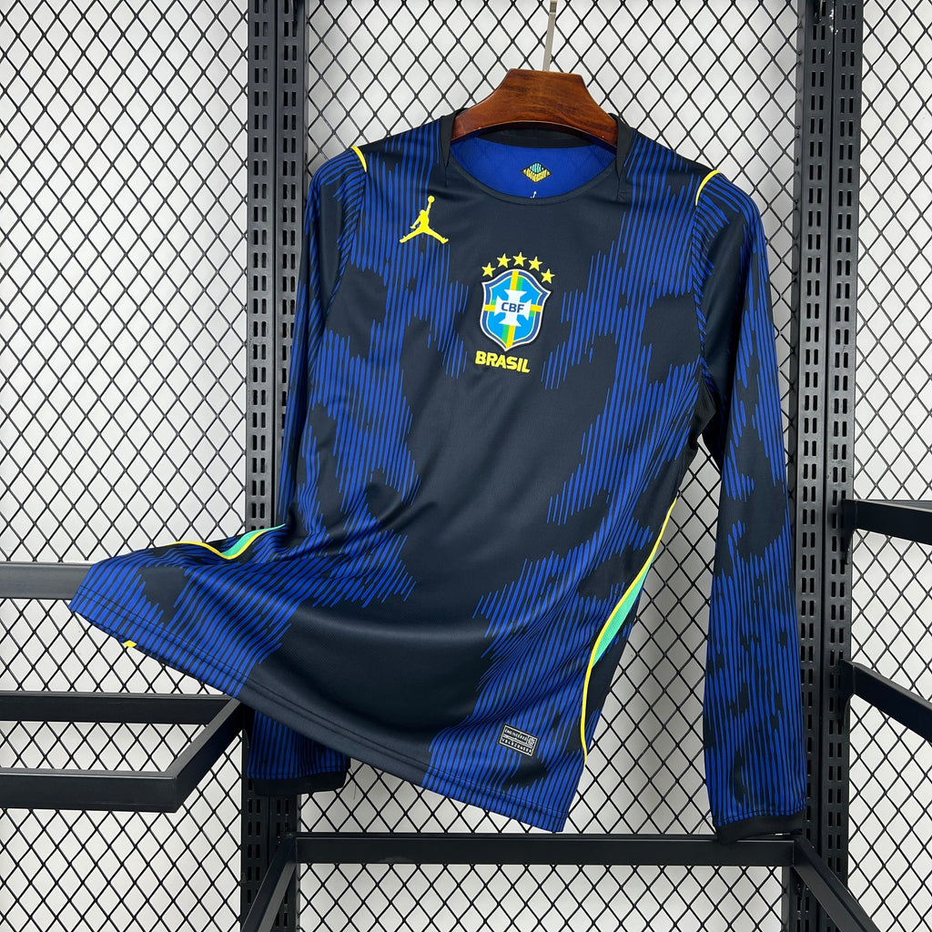 Maillot Brésil extérieur manches longues CDM 2026