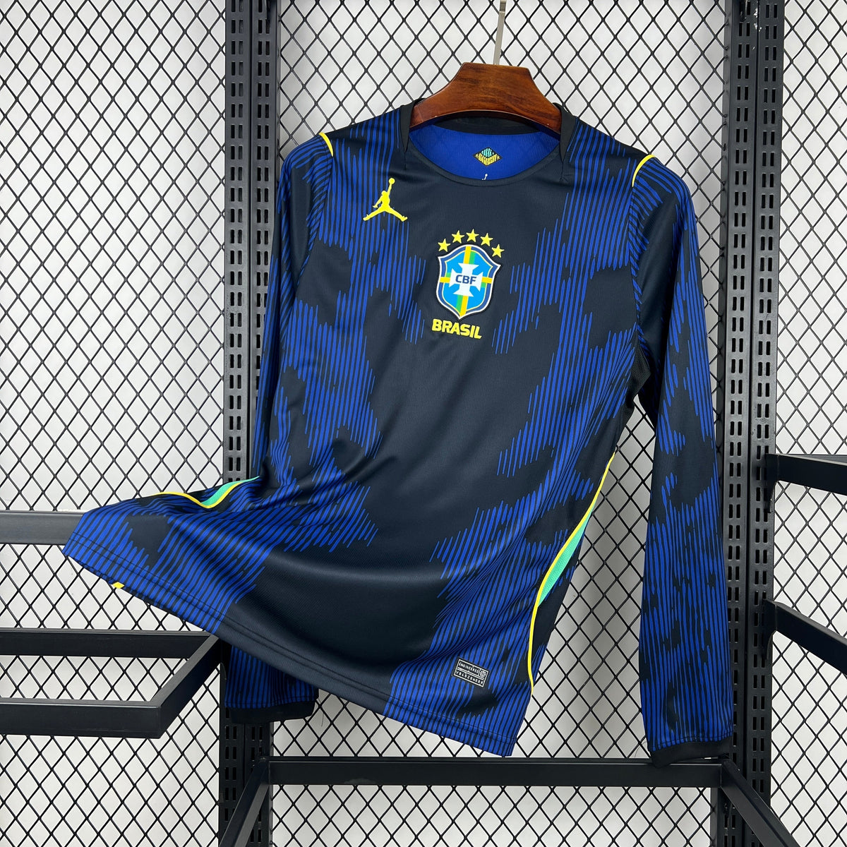 Maillot Brésil extérieur manches longues CDM 2026